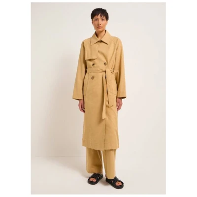 LANIUS Trenchcoat aus TENCEL Lyocell und Bio-Baumwolle