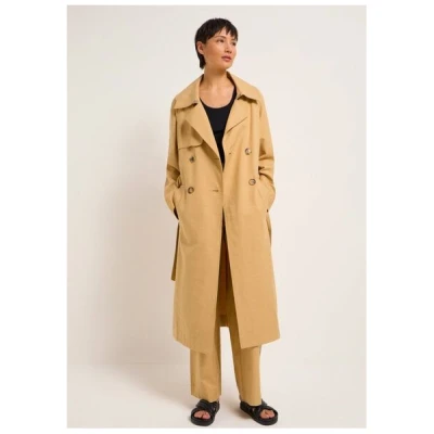 LANIUS Trenchcoat aus TENCEL Lyocell und Bio-Baumwolle