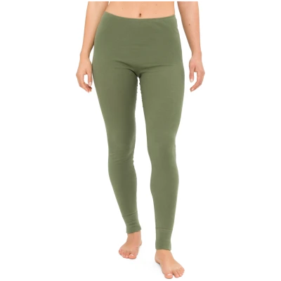 Leggings aus reiner Bio-Baumwolle, olive 40/42