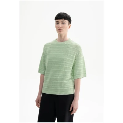 Leichter Strick T-Shirt Modell: Arohi GOTS