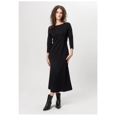 Les Lunes Wadenlanges Jersey-Kleid "Dakotaa Dress Midi"