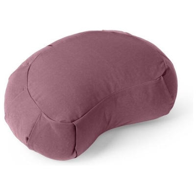 Lotuscrafts Zafu Meditationskissen Halbmond Siddha Sitzhöhe 15cm