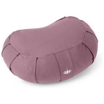 Lotuscrafts Zafu Meditationskissen Halbmond Siddha Sitzhöhe 15cm