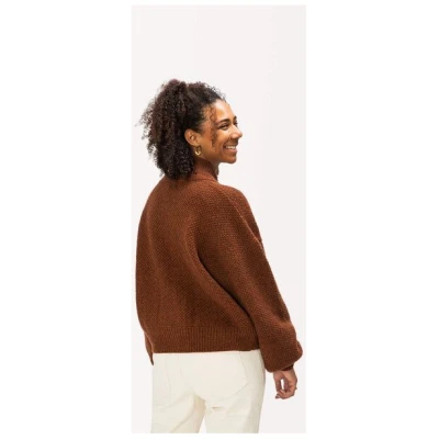 Matona Gestrickter Bomber-Cardigan für Frauen aus recycelter Wolle / Knit Bomber Jacket