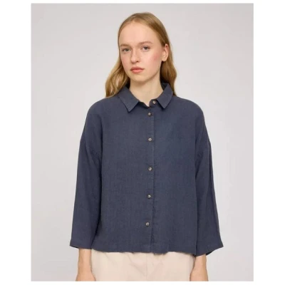 Mazine Sommerbluse Linen 3/4 - aus 100% Leinen