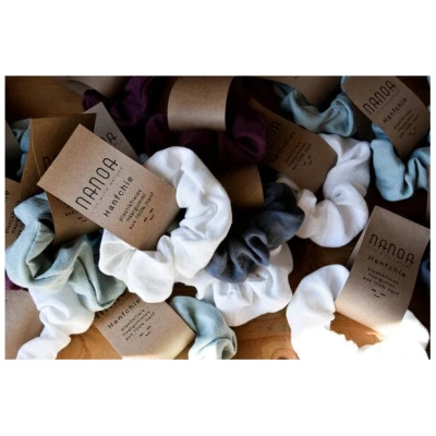 Nanoa Hanfchie - Scrunchies aus 100% Hanf