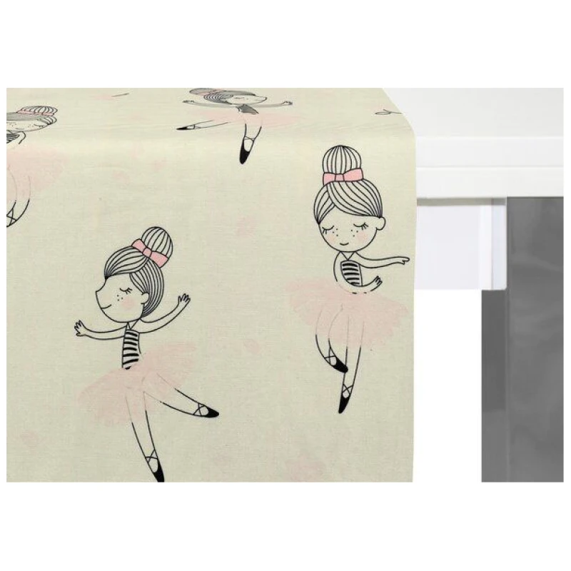 Nature by Adam Tischläufer aus 100% Bio-Baumwolle - Made in Germany - Ballerina