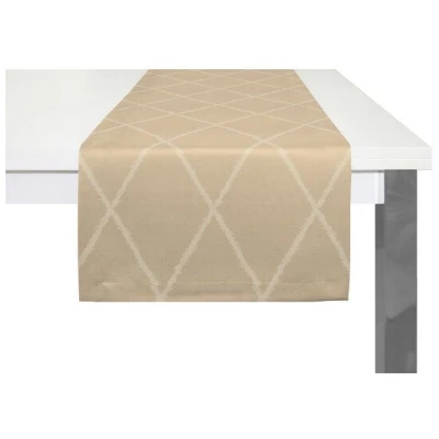 Nature by Adam Tischläufer aus 100% Bio-Baumwolle - Made in Germany - Casket Valdelana light