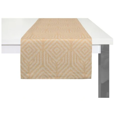 Nature by Adam Tischläufer aus 100% Bio-Baumwolle - Made in Germany - Easy Diamond