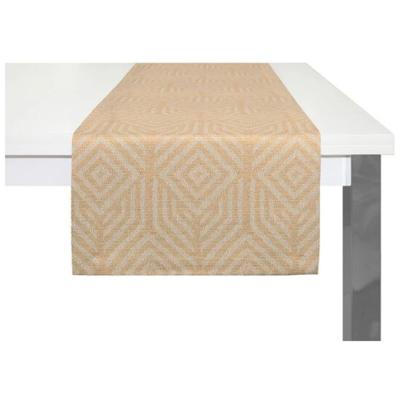 Nature by Adam Tischläufer aus 100% Bio-Baumwolle - Made in Germany - Easy Diamond