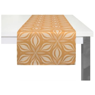 Nature by Adam Tischläufer aus 100% Bio-Baumwolle - Made in Germany - Retro Floret