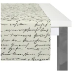Nature by Adam Tischläufer aus 100% Bio-Baumwolle - Made in Germany - Scribble
