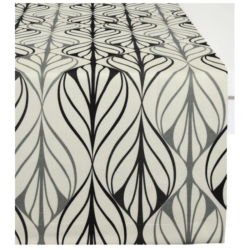 Nature by Adam Tischläufer aus 100% Bio-Baumwolle - Made in Germany - Wave
