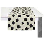 Nature by Adam Tischläufer aus Leinen und Bio-Baumwolle - Made in Germany - Dots