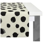 Nature by Adam Tischläufer aus Leinen und Bio-Baumwolle - Made in Germany - Dots