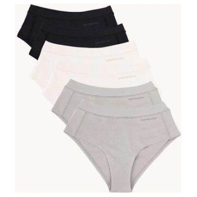 ORGANICATION ESSENTIALS-KAREN-Hipster aus supersoftem TENCEL Modal-Mix im 6er-Pack