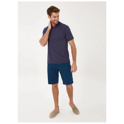 ORGANICATION Poloshirt aus Bio-Baumwolle mit Ringelmuster