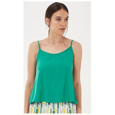 ORGANICATION Spaghettiträger-Top aus Tencel