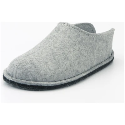 Pantoffel SMILY, stein-melange 41