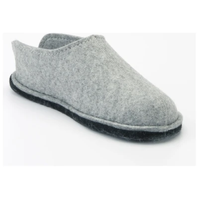 Pantoffel SMILY, stein-melange 41