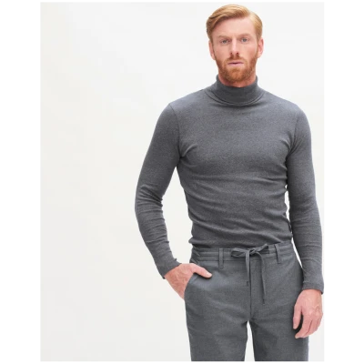 Rollkragen Longsleeve Modell: Helge GOTS