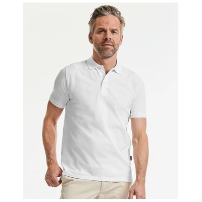 Russell Pure Organic Herren Pure Organic Polo Shirt Kurzarm 8 verschiedene Farben