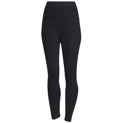 Seiden-Leggings aus reiner Bio-Seide, onyx 38