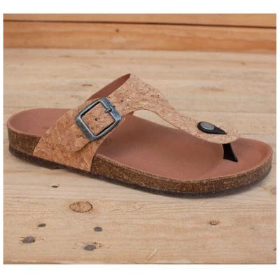 Shoezuu Vegan Vegane Kork Toe Post Zehentrenner Sandalen