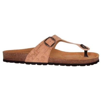 Shoezuu Vegan Vegane Zehentrenner Fußbett Sandalen aus Kork