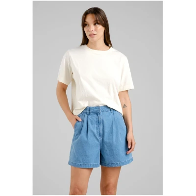 Shorts Djupvik Denim Blau