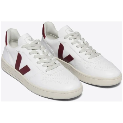 Sneaker V-10 Cwl White Marsala