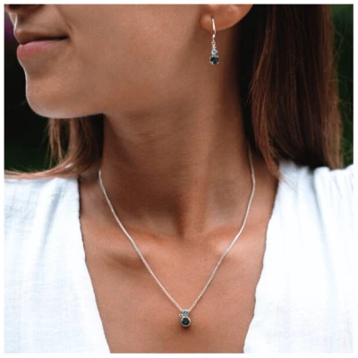 Spirit of Island Damen Kette mit Anhänger | Blue Lagoon