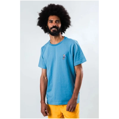 T-Shirt Asis Parrot Blau