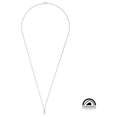 Verdelia Geschenk-Set: Silber Kette & Creolen Ohrringe - Fairmined Schmuck