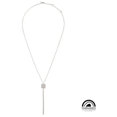 Verdelia Silber Y-Kette längenverstellbar- Fairmined Schmuck