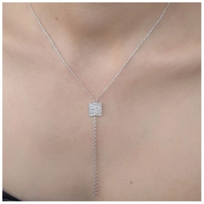 Verdelia Silber Y-Kette längenverstellbar- Fairmined Schmuck