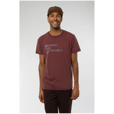 Vintage Washed T-Shirt für Männer OFS Print, Baumwolle