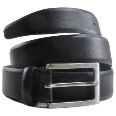 Will's Vegan Shop 3 cm Gürtel Schwarz Herren