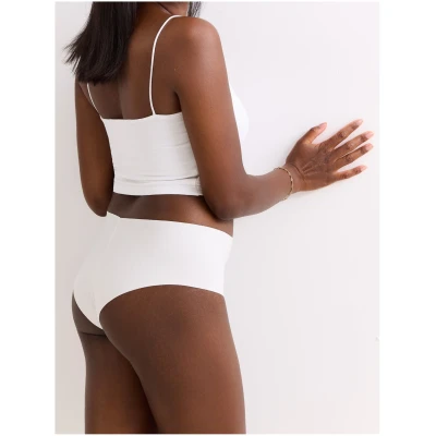 erlich textil Light Touch High Waist Brazil String für Frauen aus Modal (TENCEL™) in ecru