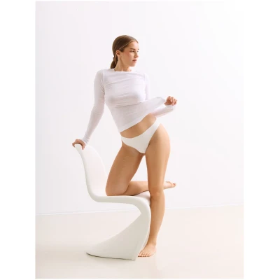 erlich textil Light Touch String für Frauen aus Modal (TENCEL™) in ecru