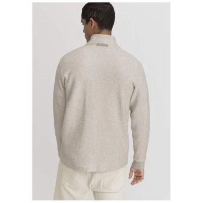 hessnatur Fleece Troyer Relaxed aus reiner Bio-Baumwolle