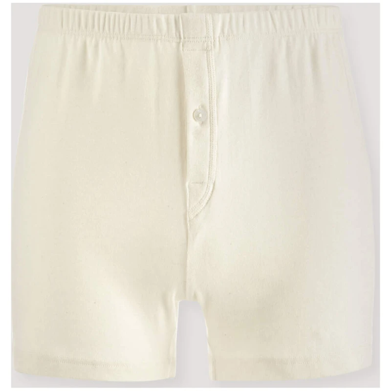 hessnatur Herren Boxershorts PURE NATURE aus Bio-Baumwolle - natur - Größe 4 = S