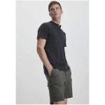 hessnatur Herren Cargo Shorts Relaxed aus Bio-Baumwolle - grün - Größe 31
