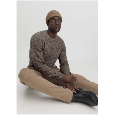 hessnatur Herren Chelsea Boots aus chromfrei gegerbtem Leder - schwarz - Größe 45