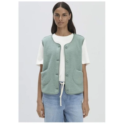 hessnatur Wollfleece Weste Regular aus Bio-Merinowolle mit Bio-Baumwolle