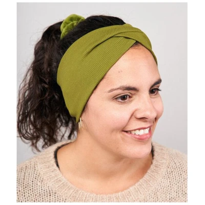 obumi Stirnband Light Rippe Knot