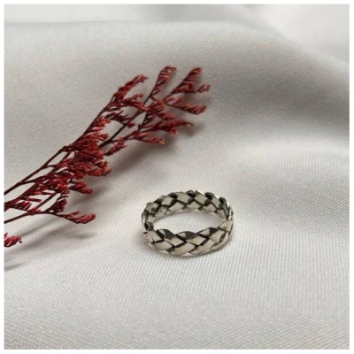 pakilia Ring "Trenza tejida" #9