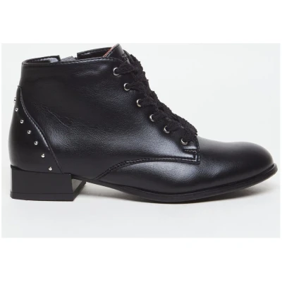 AGAZI Damen vegan Stiefel Alex Schwarz