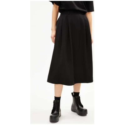 ARMEDANGELS Damen vegan Rock Dorikaa Schwarz