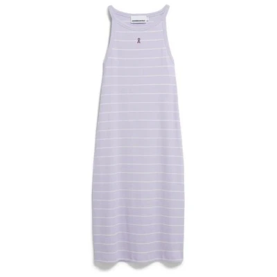 ARMEDANGELS SASINAA FINE STRIPES - Damen Ripp-Jerseykleid aus Bio-Baumwoll Mix